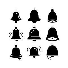 bell icon or logo isolated sign symbol vector illustration - high quality black style vector icons
