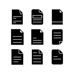 file icon or logo isolated sign symbol vector illustration - high quality black style vector icons
