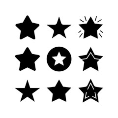 star icon or logo isolated sign symbol vector illustration - high quality black style vector icons
