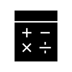 Obraz premium calculator icon or logo isolated sign symbol vector illustration - high quality black style vector icons 