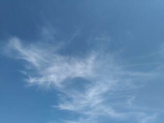 Creative blue sky and clouds background image