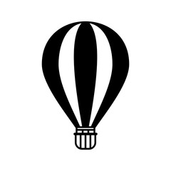 Fototapeta premium hot air baloon icon set, hot air baloon vector set sign symbol