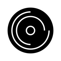 compact disc icon or logo isolated sign symbol vector illustration - high quality black style vector icons
