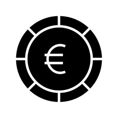 euro icon or logo isolated sign symbol vector illustration - high quality black style vector icons
