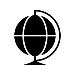 globe icon or logo isolated sign symbol vector illustration - high quality black style vector icons
