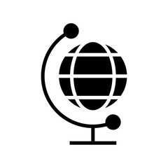 globe icon or logo isolated sign symbol vector illustration - high quality black style vector icons

