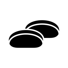 loaf icon or logo isolated sign symbol vector illustration - high quality black style vector icons
