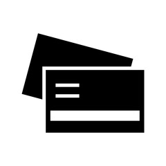 payment card icon or logo isolated sign symbol vector illustration - high quality black style vector icons
