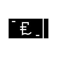 Obraz premium pound icon or logo isolated sign symbol vector illustration - high quality black style vector icons 