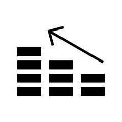 profit icon or logo isolated sign symbol vector illustration - high quality black style vector icons
