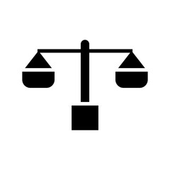 scale icon or logo isolated sign symbol vector illustration - high quality black style vector icons
