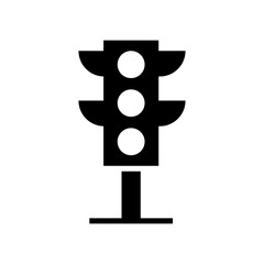 stop light icon or logo isolated sign symbol vector illustration - high quality black style vector icons

