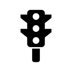 stop light icon or logo isolated sign symbol vector illustration - high quality black style vector icons
