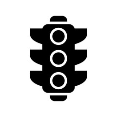 stop light icon or logo isolated sign symbol vector illustration - high quality black style vector icons
