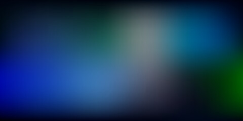Dark Blue, Green vector blur drawing.