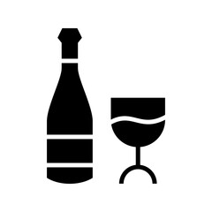 wine icon or logo isolated sign symbol vector illustration - high quality black style vector icons
