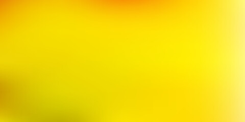 Light green, yellow vector gradient blur pattern.