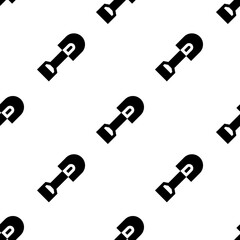Single Shovel pattern. Shovel concept. filled trendy Vector seamless Pattern, background, wallpaper