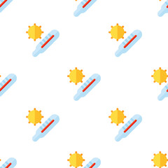 Single hot pattern. hot concept. flat trendy Vector seamless Pattern, background, wallpaper