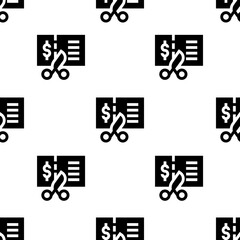 Single Voucher pattern. Voucher concept. filled trendy Vector seamless Pattern, background, wallpaper