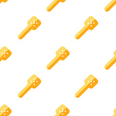 Single slotted spoon pattern. slotted spoon concept. flat trendy Vector seamless Pattern, background, wallpaper