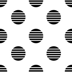 Single Ball pattern. Ball concept. filled trendy Vector seamless Pattern, background, wallpaper