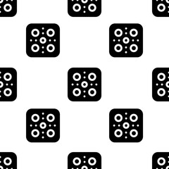 Single Pizza pattern. Pizza concept. filled trendy Vector seamless Pattern, background, wallpaper