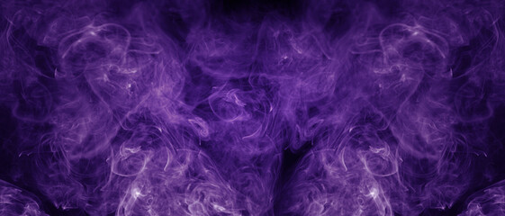 Obraz premium Purple smoke