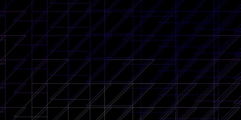 Dark Purple vector pattern with lines.