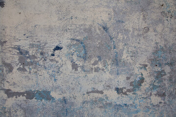 background or texture of wall with worn and corroded paint