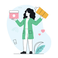 Moisturizing face skin care