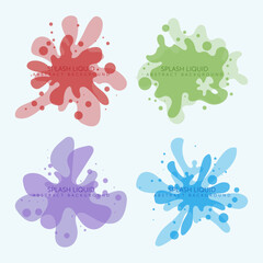 Liquid abstract background graphic element eps 10 free vector