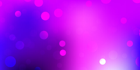Light purple, pink vector template with abstract forms.