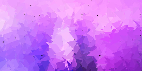 Light purple vector geometric polygonal layout.