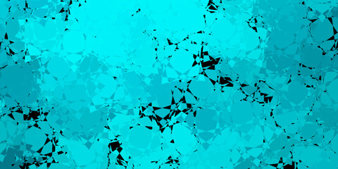 Dark Green vector layout with triangle forms.