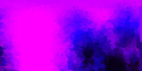 Dark purple vector gradient polygon design.
