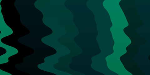 Light Green vector layout with curves.