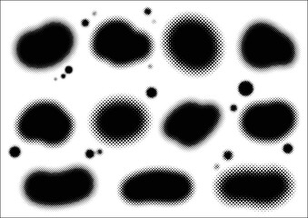 シンプルフレームデザイン　モノクロ