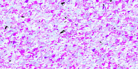 Light Purple vector background with polygonal style.
