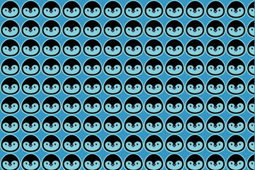 background with penguins