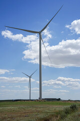 wind turbines farm