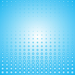Fototapeta na wymiar blue gradient background vector, big small round.