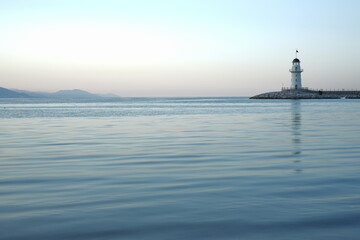 Lighthouse of Alanya Turkey . 