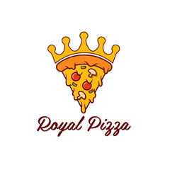 pizza logo | royal crown pizza | Melt pizza logo