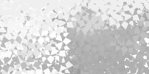 Dark gray vector background with polygonal forms.