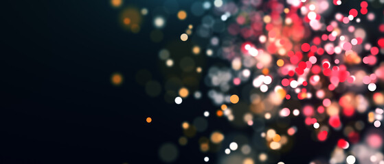 abstract blurred light element that can be used for cover decoration bokeh background with...