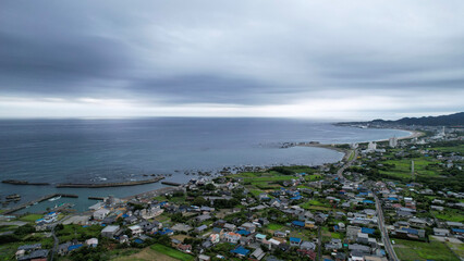 clouds over the sea