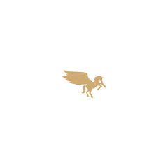 flying horse icon vector illustration