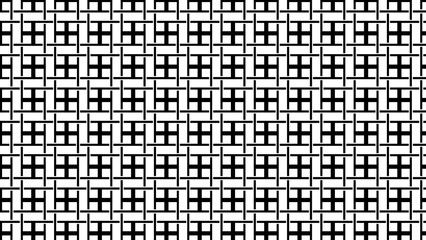 Fototapeta premium black and white geometric texture, grafic pattern for fabric, tile or backgroun