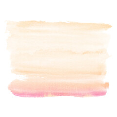 watercolor stain brush stroke frame isolated on white background,watercolor png file clipart © peacefy